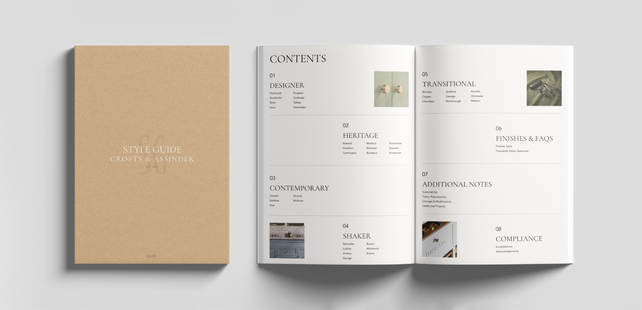 Style Guide - Crofts & Assinder